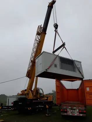 Trabajo de izaje y transporte en terreno, foto 9 de 109