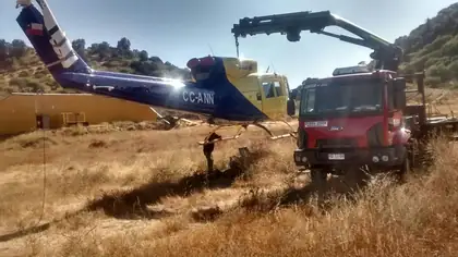 Trabajo de izaje y transporte en terreno, foto 104 de 109